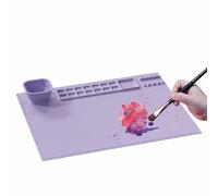 Matro Artigianale In Silicone Con - 14 Griglie Di Pittura Fai -da -te, Strumento Di Fusione Di Resina Resistente Al Calore, Tappetino Antiaderente Di Panoramica Senza Calma, Artisti Per Principi