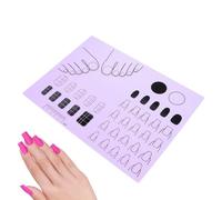 Matro Di Addestramento per Unghie - Pad Della Protezione per Manicure per Tavoli per Unghie | Tappo Di Formazione Del Tecnici Oggi, Strumenti Di Manicure Aggie, Tappetini per Le Unghie, Guida per L'ad