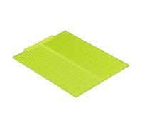 Matro di Asciugatura Flessibile in Silicone 6.9x13.0in, Multiuso, Facile e Pieghevole Utensile da Pieghevole (GREEN)