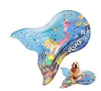 Matro per giochi d'acqua gonfiabile, tappetino per il gioco 'acqua del sensore | Tappetini interattivi tappetino giocattoli sensoriali gonfiabili | Activity Play Center, pad di sviluppo precoce con se