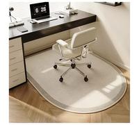Matro per sedia da ufficio non slip U2013 TPR Floor Protector per legno duro e piastrelle che assorbono le ruote a ghiottone e facile da glide pila durevole in anello giallo (120 x 60 cm) FANDIAO