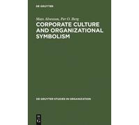 Mats Alvesson Per O Corporate Culture and Organizational Sym (Copertina rigida)
