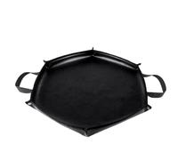 Mats Fuoco per Sotto il Pozzo del Fuoco - Borsa per legna da ardere da Fuoco Pieghevole - Tappetini per Barbecue Pozzo Fuoco Resistente al Calore Viso e Protezione Antincendio in Legno, Che