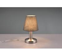 MATS II LAMPADA ACCIAIO PARALUME GRIGIO H.24CM 1 LUCE ATTACCO E14