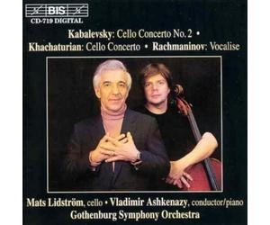 Mats Lidström Kabalevsky/cello Cto 2/khachaturian/cto (CD) Album