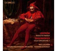 Mats Lidstrom Lidström: Rigoletto Fantasy/Shostakovich: Cello Concerto No. (CD)