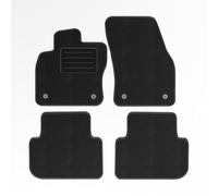Mats4all Set di tappetini auto Compatibile con Volkswagen Tiguan 2016-2024 | Antiscivolo | Con rinforzo | 4 pezzi | Tappetini per auto | Set di tappetini