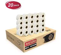 Matsuro Originale | Compatibili Rotoli Etichette per Indirizzi Sostituzione per DYMO 99012 S0722400 (36 mm x 89 mm | 260 Etichette per Rotolo | Confezione da 20)