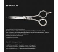 MATSUZAKI MODELLO AE FORBICE DA PARRUCCHIERE PROFESSIONALE GIAPPONESE AL COBALTO