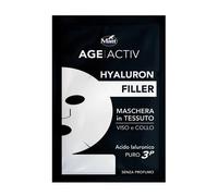 Matt Age Activ - Hyaluron Filler Maschera in Tessuto Viso e Collo, 1 maschera
