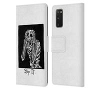 MATT BAILEY TESCHIO CUSTODIA COVER A PORTAFOGLIO IN PELLE PER SAMSUNG TELEFONI 1
