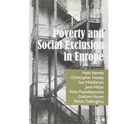 Matt Barnes Jane Millar Panos Tsakloglou Poverty and Social (Copertina rigida)