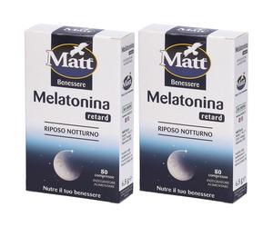 Matt® Benessere Melatonina retard 2x6,8 g Compresse