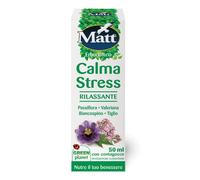 Matt Calma Stress - Integratore in gocce per il rilassamento e il sonno, 50 ml