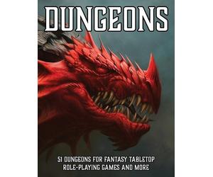 Matt Davids Dungeons (Tascabile) RPG Dungeon Maps