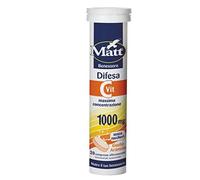 Matt, Difesa Massima Concentrazione Integratore, 20 Compresse Effervescenti | Integratore Alimentare a Base di Vitamina C, Ideale per la Riduzione di Stanchezza e Affaticamento, Gusto Arancia