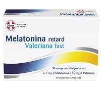 Matt divisione pharma melatonina retard valeriana fast 30 compresse