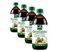 Matt, Drenante Doppia Azione, Integratore Alimentare, 500 ml (Confezione da 4)