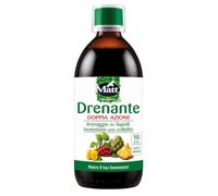 Matt, Drenante Doppia Azione, Integratore Alimentare, 500 ml | Ideale per Drenare i Liquidi in Eccesso e Contrastare gli Inestetismi della Cellulite, Gusto Ananas