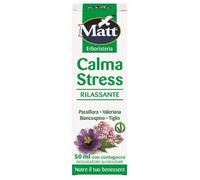 MATT Erboristeria Calma Stress Rilassante 50 ml Gocce orali