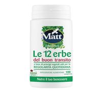 Matt Erboristeria - Le 12 Erbe del buon transito intestinale, 100 Compresse