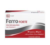 Matt, Ferro Forte Microincapsulato, Integratore Alimentare Ferro e Vitamina C, Contribuisce alla Normale Formazione dei Globuli Rossi e dell'Emoglobina e al Normale Trasporto di Ossigeno, 30 Capsule