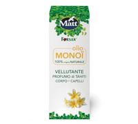Matt Forsan, Olio di Monoi Vellutante e Nutriente, 100 ml | Arricchito con Olio di Karité e Vitamina E, per l'Idratazione di Corpo e Capelli, 100% di Origine Naturale, Profumo di Tahiti