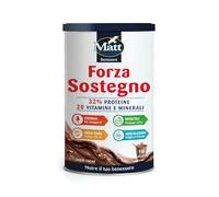 Matt, Forza Sostegno, Integratore Proteine e Vitamine, 280g | Integratore Alimentare in Polvere, A Base di Proteine, 20 Vitamine e Minerali, Ideale per la Crescita della Massa Muscolare