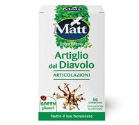 Matt, Integratore Artiglio del Diavolo, Integratore, 50 Compresse | Integratore Alimentare Ideale per il Benessere della Funzionalità Articolare