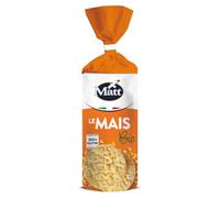 Matt, Le Mais Bio, Gallette di Mais Croccanti e Senza Lievito, Snack Senza Glutine, Ideali a Colazione, Merenda o Durante i Pasti, Confezione 130g