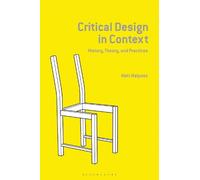 Matt Malpass Critical Design in Context (Tascabile)