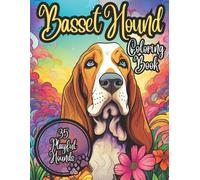 Matt Meppelink Basset Hound Coloring Book (Tascabile)
