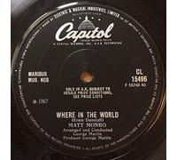 Matt Monro - Matt Monro: Where In The World 7"