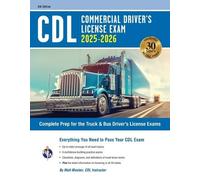 Matt Mosher CDL - Commercial Driver's License Exam, 2025-2026 (Tascabile)