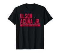 Matt Olson, Ronald Acuna Jr. For Atlanta Baseball MLBPA Maglietta