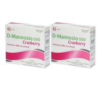 Matt® Pharma D-Mannosio 500 Cranberry 2x56,4 g Polvere per soluzione o