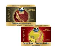 Matt, Rimedi d'Oriente, Pappa Reale Ginseng e Polline e Ginseng Alta Concentrazi