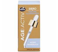 Matt, Siero Peeling Illuminante, Siero Viso con Acido Mandelico e Ingredienti Naturali, Rende la Pelle Luminosa, Uniforme e Levigata, Azione Esfoliante e Purificante, 30 ml