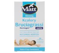 Matt - Slimming Kcalory Bruciagrassi Thermogen - Notte Vitamine e sostanze vitali 1 pieces unisex