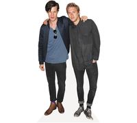 Matt Smith And Arthur Darvill (Duo 1) Mini ritaglio di celebrità