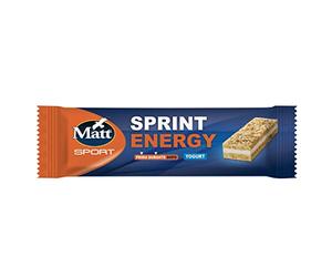 Matt Sport - Energy Sprint Yogurt - Barretta Proteica, Energetica e Tonificante con Cereali