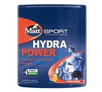 Matt Sport - Hydra Power - Integratore Alimentare in Polvere a Base di Magnesio e Potassio - Reintegro dei Sali Minerali e Recupero Energie, Riduce la Stanchezza - Confezione da 400 g