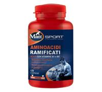 Matt Sport - Integratore di Aminoacidi Ramificati BCAA, 120 compresse