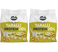 Matt, Taralli Protein, Tarallini Senza Lievito, con Proteine Isolate di Soia e Olio Extra Vergine di Oliva, Fonte di Fibre, Ideali per uno Snack Salato, Confezione da 480 g