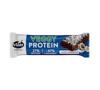 Matt, Veggy Protein Cocco e Mandorle, Barretta Proteica 100% Vegetale, Ricca di Fibre e Proteine, a Basso Contenuto di Carboidrati e Zuccheri, con Cioccolato Fondente, Snack Dolce Sano e Goloso, 50 g