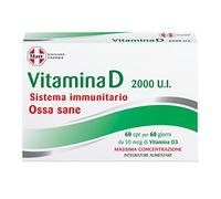 Matt – Integratore Vitamina D 2000 U.I. per Difese Immunitarie, 60 compresse