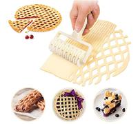 Mattarello a griglia per impasti, impasti, tagliapasta e taglierina a rotelle, utensile da cucina in plastica per panetteria, biscotti, pasta, pasticceria