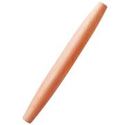 Mattarello classico francese per pasticceria, in legno di faggio, conico, rullo per impasto, per pizza, crosta, biscotti, fondente, ravioli, 30 cm