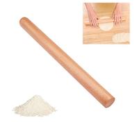 Mattarello Di Faggio per Argilla, Pasta Frolla e Pizza - Accessori di Cottura per Fondente, Biscotti