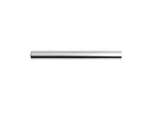 Mattarello in acciaio inox - Rullo antiaderente per impastare pizza, tagliatelle, biscotti e gnocchi (35,5 cm)